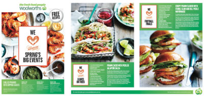 Woolworths Spring Recipe Books
